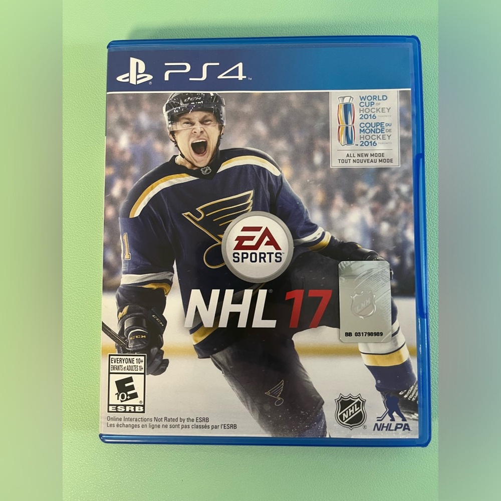 PS4 EA Sports NHL 17 Video Game, PlayStation 4 Game, Hockey Video Game